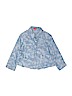 Bongo Blue 3/4 Sleeve Button-Down Shirt Size M (youth) - photo 1