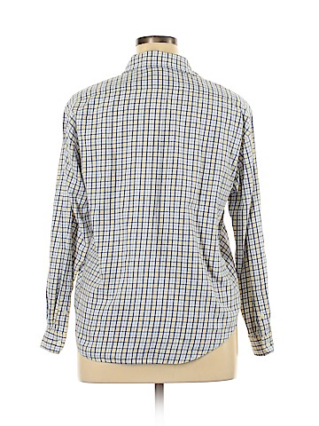 Evan Picone Long Sleeve Button-Down Shirt (view 2)