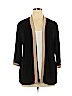 Travelers by Chico's 100% Acetate Black Cardigan Size XL (3) - photo 1