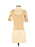 H&M Tan Short Sleeve Top Size XS - photo 1