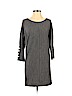 Juicy Couture 100% Merino Wool Gray Casual Dress Size P (petite) - photo 1
