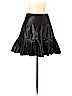 Zara Black Faux Leather Skirt Size S - photo 2