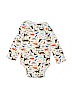 Carter's 100% Cotton White Long Sleeve Onesie 18-24 MO / 24 MO - photo 2