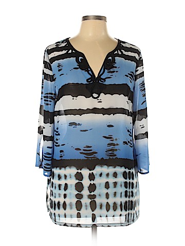 Nicole by Nicole Miller 3/4 Sleeve Blouse (view 1)