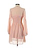 Lush 100% Polyester Pink Casual Dress Size S - photo 2