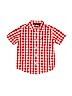Wrangler Jeans Co Red Short Sleeve Button-Down Shirt Size XS (kids) - photo 1