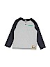 Crazy 8 100% Cotton Gray Long Sleeve Henley Size 7 - 8 - photo 1