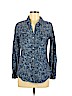 Rails 100% Tencel Blue Long Sleeve Button-Down Shirt Size M - photo 1