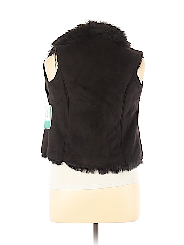 Copper Key Faux Fur Vest (view 2)