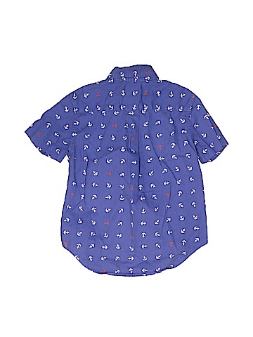 Chaps Short Sleeve Button-Down Shirt (view 2)