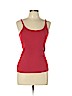 Topshop 100% Cotton Red Tank Top Size EU 42 / US 12 - photo 1