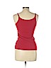 Topshop 100% Cotton Red Tank Top Size EU 42 / US 12 - photo 2