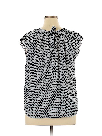 LC Lauren Conrad Short Sleeve Blouse (view 2)