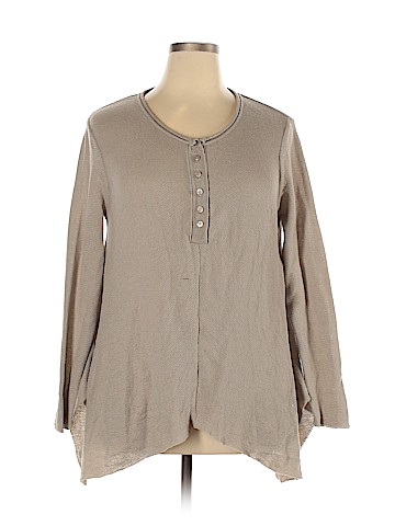 Bobeau Long Sleeve Top (view 1)