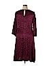 ELOQUII 100% Viscose Burgundy Cocktail Dress Size 14 - photo 2