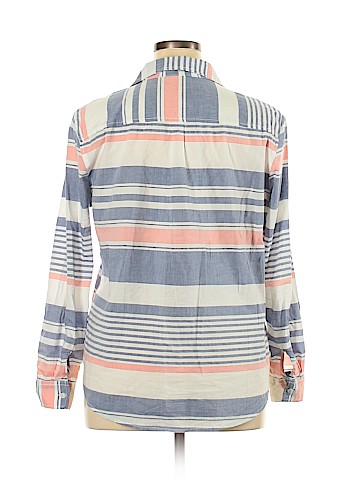 Faded Glory Long Sleeve Button-Down Shirt (view 2)