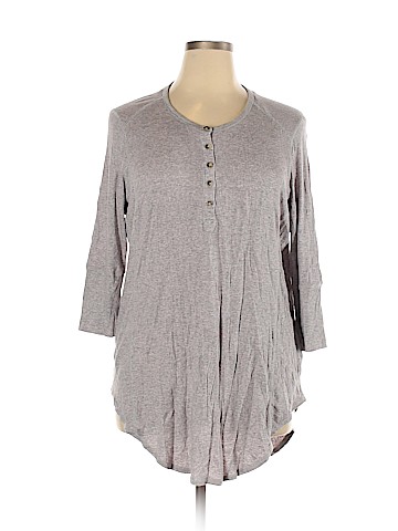 Seven7 3/4 Sleeve Henley (view 1)