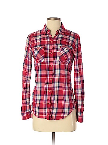 Mossimo Supply Co. Long Sleeve Button-Down Shirt (view 1)