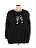 Lane Bryant Black Pullover Sweater Size 28 - 26 Plus - photo 1