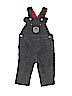 Cat & Jack 100% Cotton Gray Overalls 9-12 MO / 12 MO - photo 1
