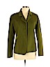 Linda Allard Ellen Tracy 100% Wool Green Wool Blazer Size 10 - photo 1