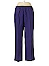 Adrian Delafield 100% Polyester Purple Dress Pants Size L (petite) - photo 1