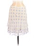 H Hilfiger 100% Silk Ivory Silk Skirt Size 6 - photo 1