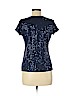 Charter Club 100% Cotton Blue Short Sleeve Top Size M (petite) - photo 2