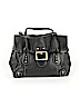 MAXX New York 100% Leather Black Leather Satchel One size - photo 1