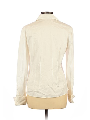 Lafayette 148 New York Long Sleeve Button-Down Shirt (view 2)