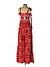 Free People 100% Viscose Red Jumpsuit Size XS - photo 2