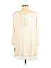 Ellen Tracy Ivory 3/4 Sleeve Top Size L - photo 2