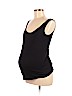 Motherhood 100% Cotton Black Tank Top Size M - photo 1