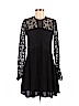 Zara 100% Viscose Black Cocktail Dress Size M - photo 1