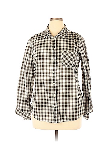 Merona Long Sleeve Button-Down Shirt (view 1)