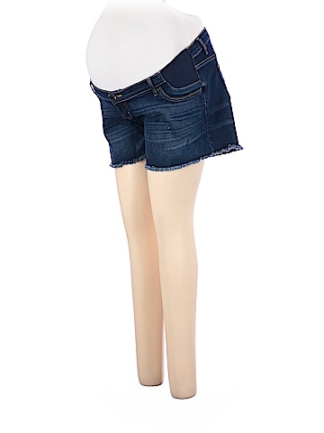 Indigo Blue Denim Shorts (view 1)