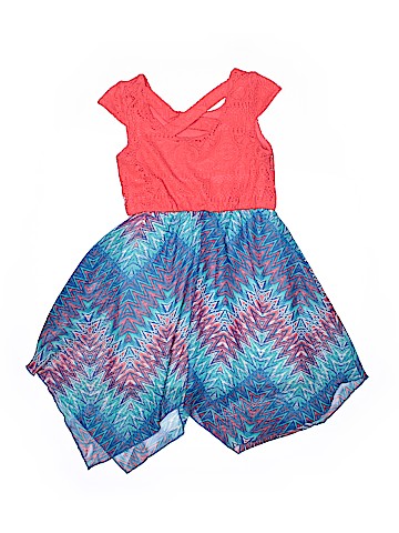 Pink & Violet Dress (view 2)