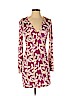 Diane von Furstenberg 100% Silk Purple Casual Dress Size 4 - photo 1