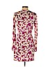 Diane von Furstenberg 100% Silk Purple Casual Dress Size 4 - photo 2