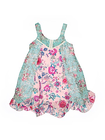 Pink & Violet Dress (view 1)