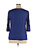Ambrielle Blue 3/4 Sleeve Top Size XL (petite) - photo 2