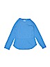 Under Armour Graphic Blue Long Sleeve Top Size 6 - photo 2