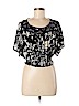 Moa Moa Black Short Sleeve Top Size M - photo 1