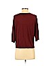 H&M Burgundy Short Sleeve Top Size XS - photo 2