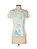 J. McLaughlin Ivory Short Sleeve T-Shirt Size S - photo 1