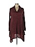Paper Crane 100% Rayon Burgundy Casual Dress Size M - photo 1