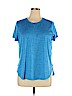 Danskin Now 100% Polyester Blue Active T-Shirt Size XL - photo 1
