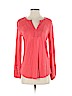 Lucky Brand Orange Long Sleeve Top Size S - photo 1