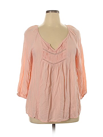 Faded Glory Long Sleeve Blouse (view 1)