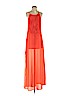 Ekklesia 100% Polyester Orange Casual Dress Size S - photo 1
